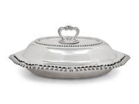 A Tiffany and Co. Silver Entree Dish