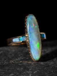 14K Gold and Opal Ring