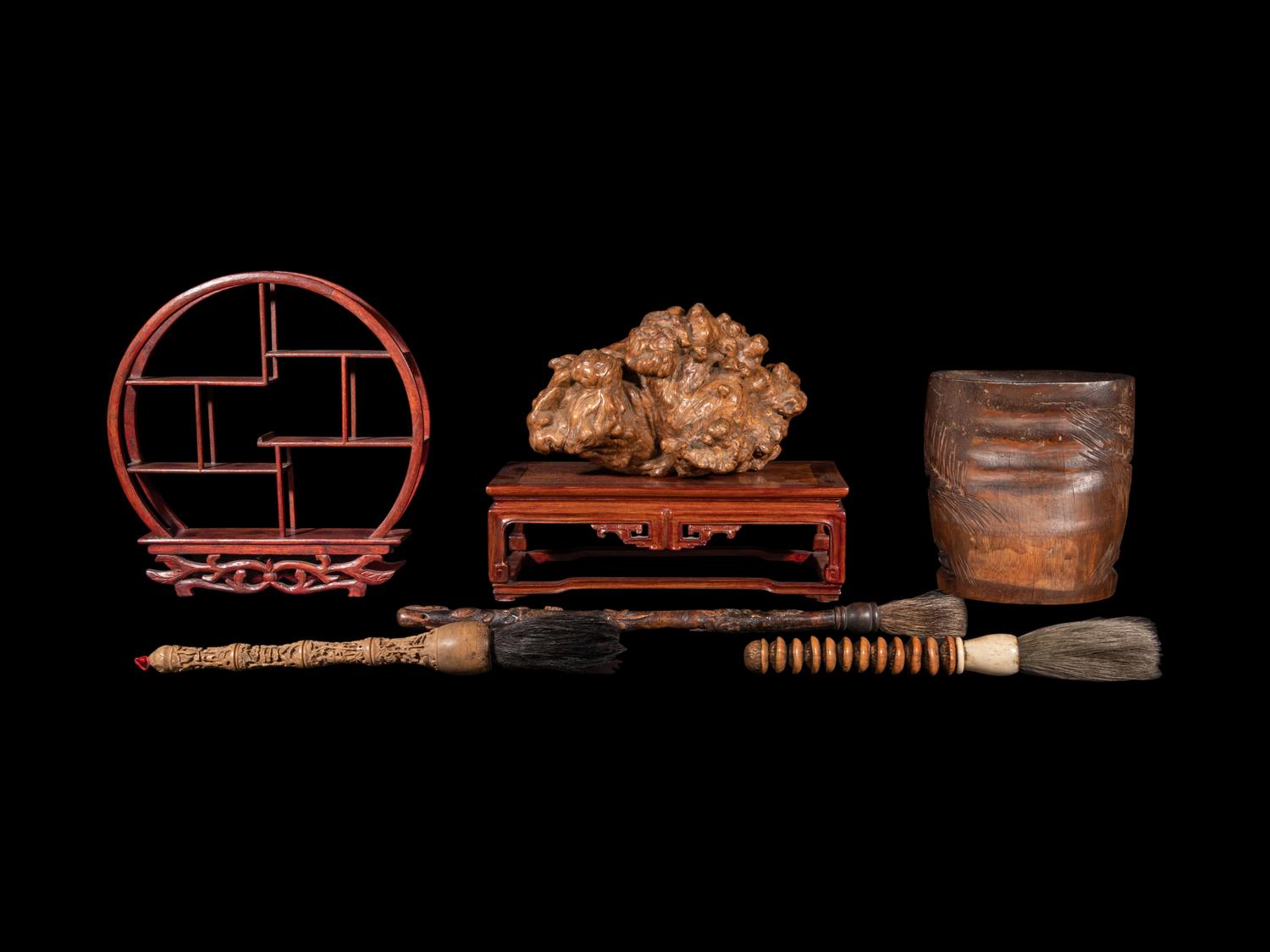 Seven Chinese Scholar's Objects