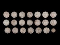 [SPANISH EMPIRE] A Group of Twenty 8-Reales Silver Coins