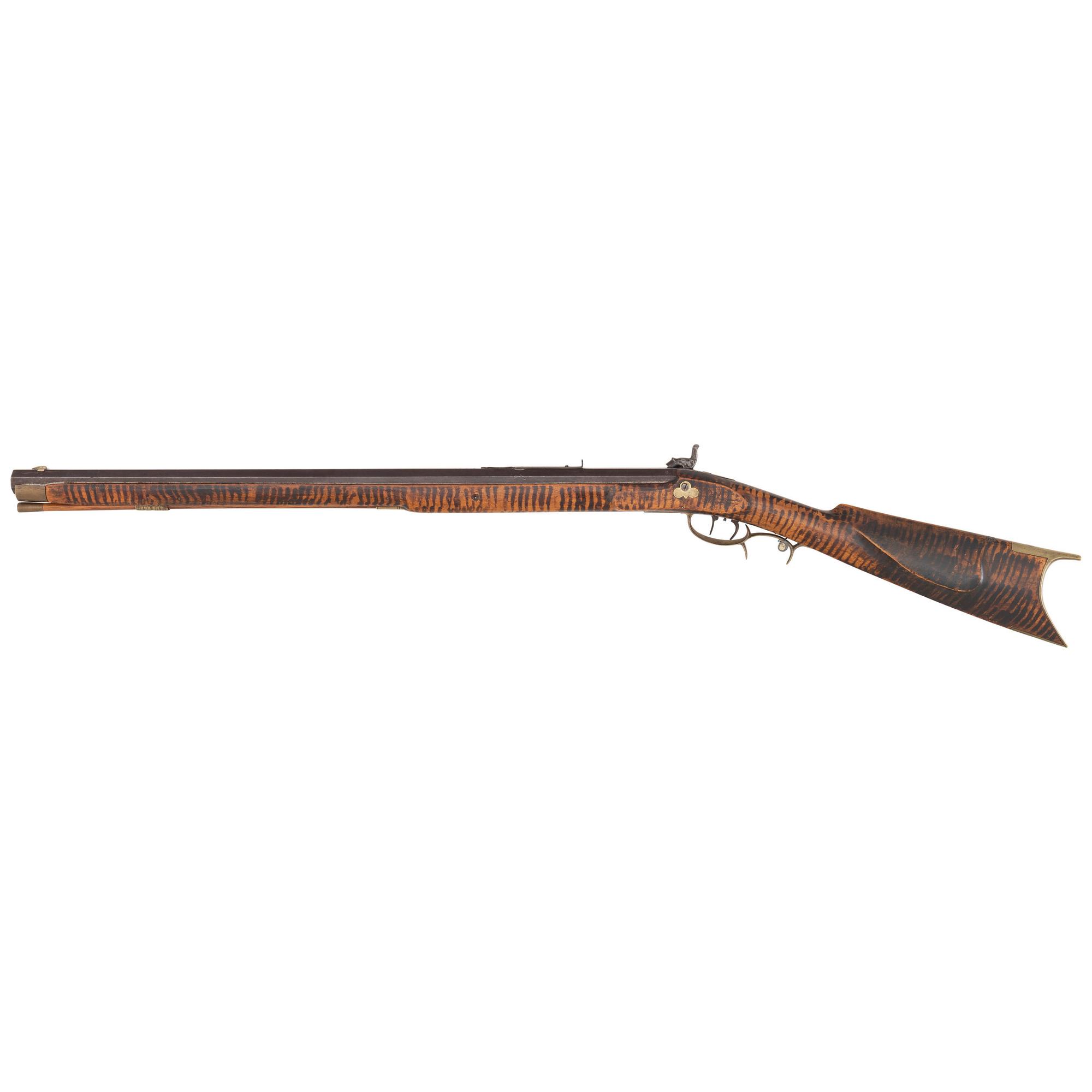 Fullstock Percussion Rifle by Tryon of Philadelphia