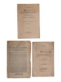 [CIVIL WAR]. A large group of war-era pamphlets on topics including politics, battles, foreign relations, debt, and the draft, comprising: