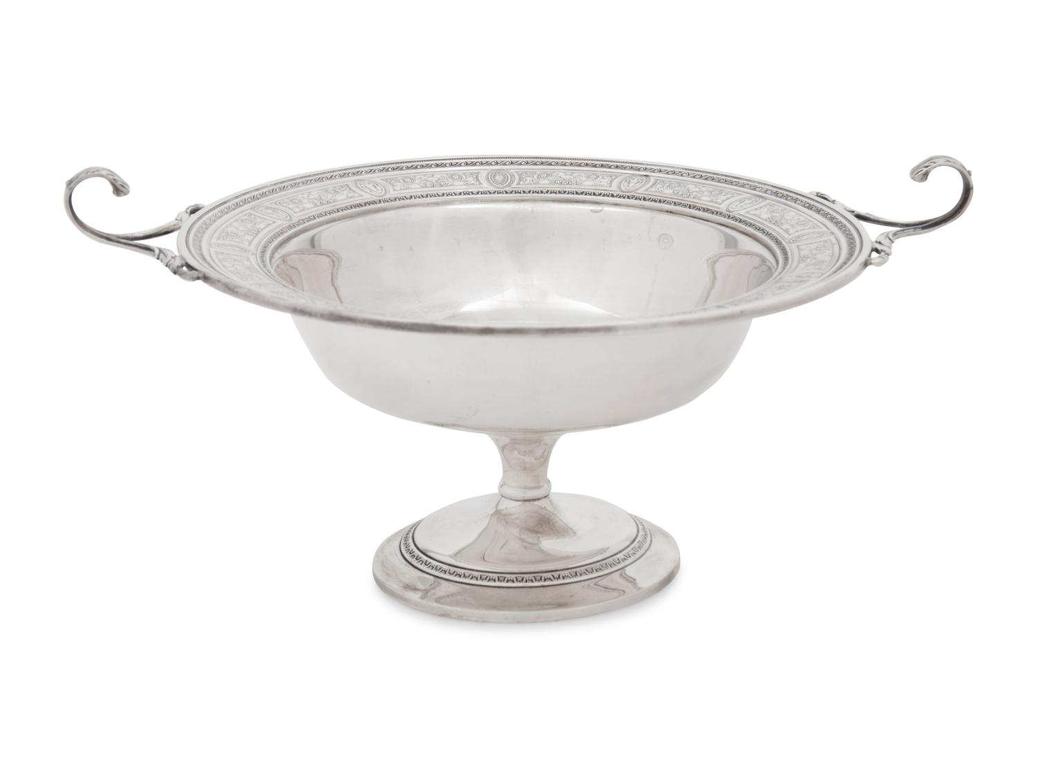 Five American Silver Serving Articles