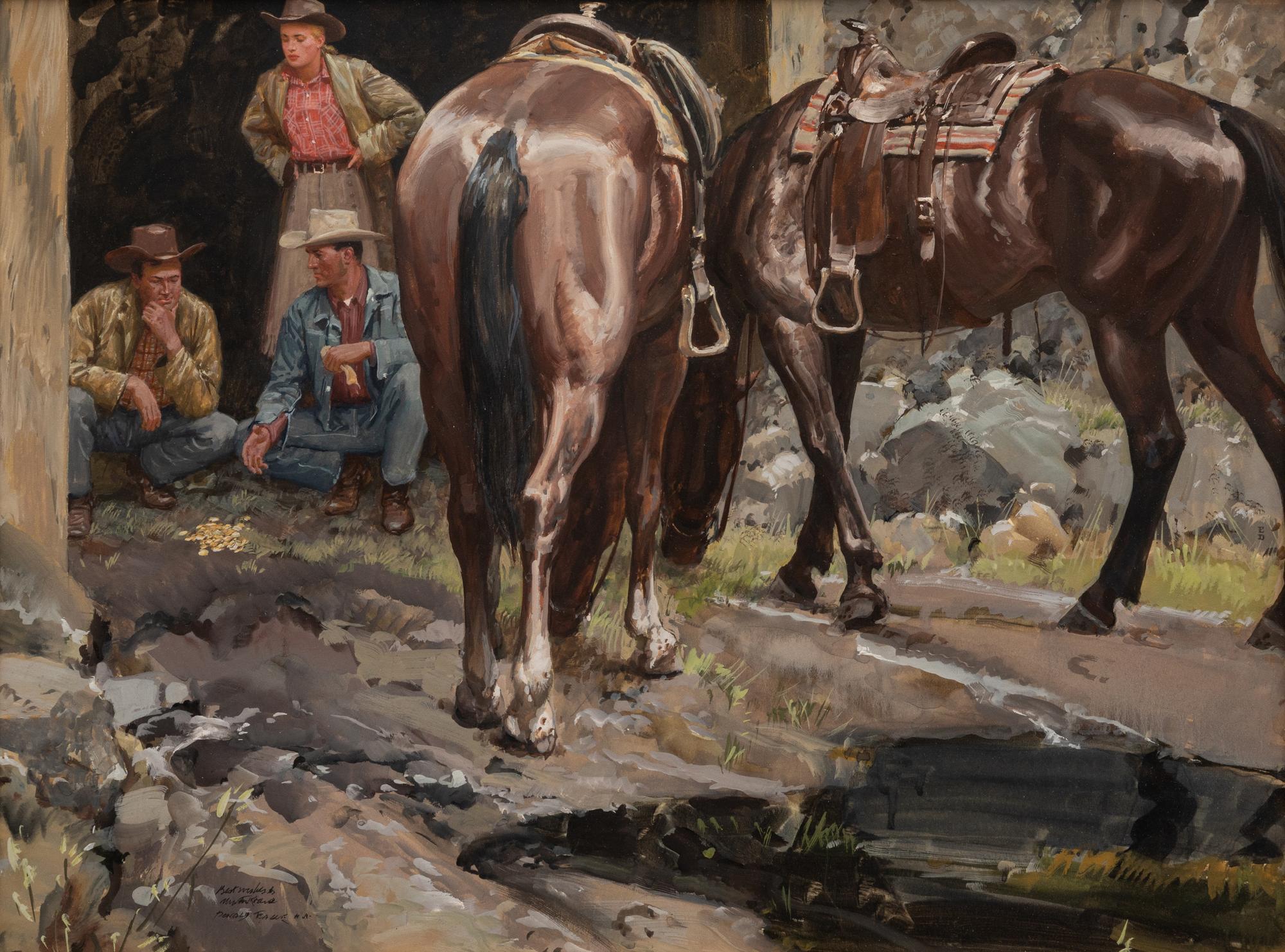 Illustration for "Saddle by Starlight"