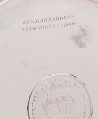 A Pair of Edwardian Silver Coin-Inset Dishes
