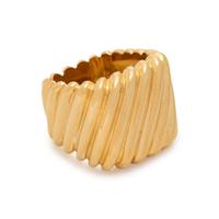 SCHLUGER, YELLOW GOLD RING