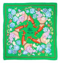 An Hermes 90cm Silk Cashmere Scarf, 36" x 36".