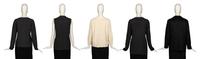 Five Designer Items; Three Hermès Knits, The Row Knit, One Jil Sander Jacket