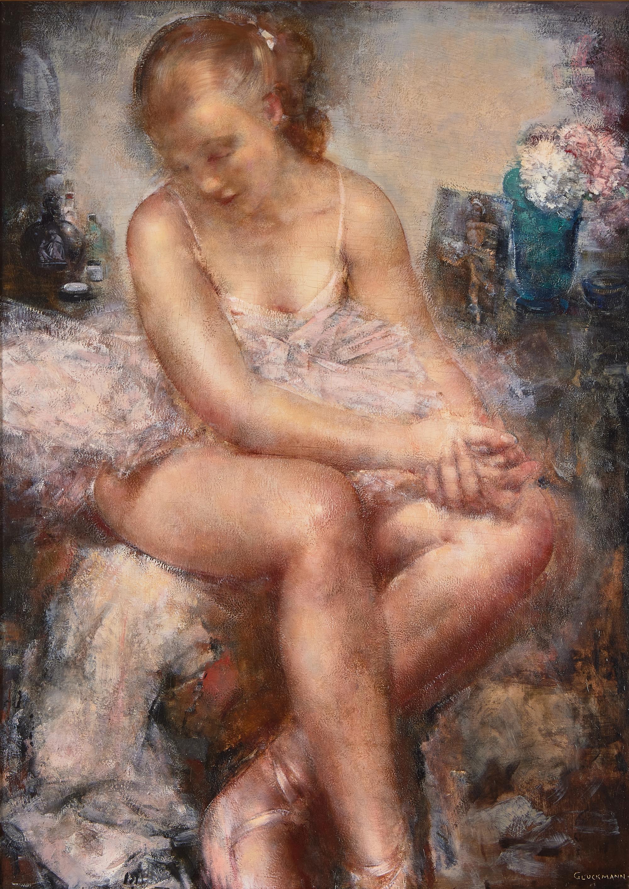 Grigory Gluckmann (Belarusian, 1898-1973) — Ballet Dancer