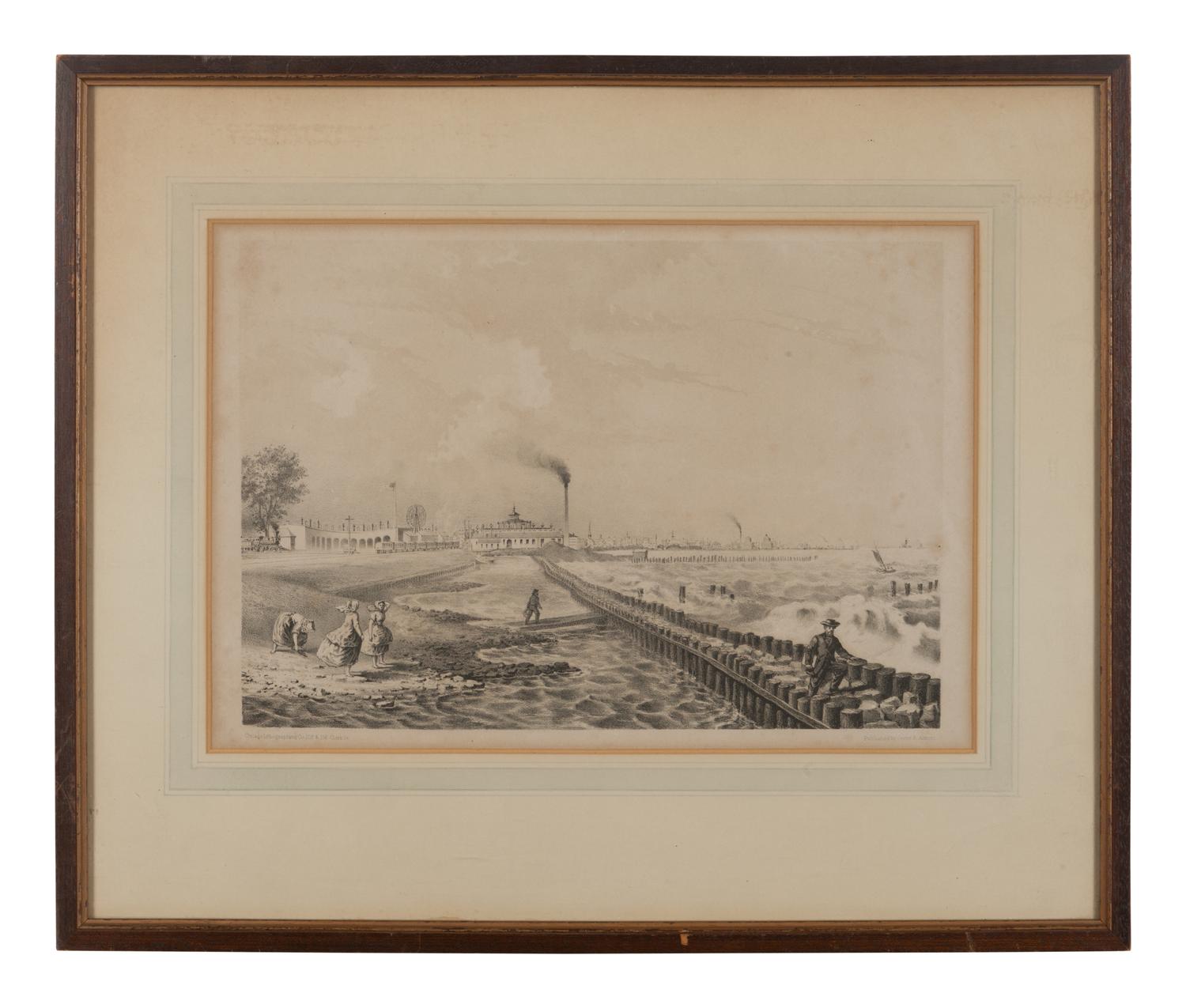Illinois Central Roundhouse, 1865
