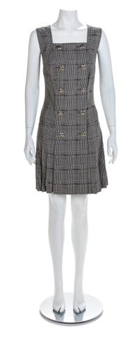 Atelier Versace Houndstooth Jacket and Dress, S/S 1994 Size label in jacket: 42