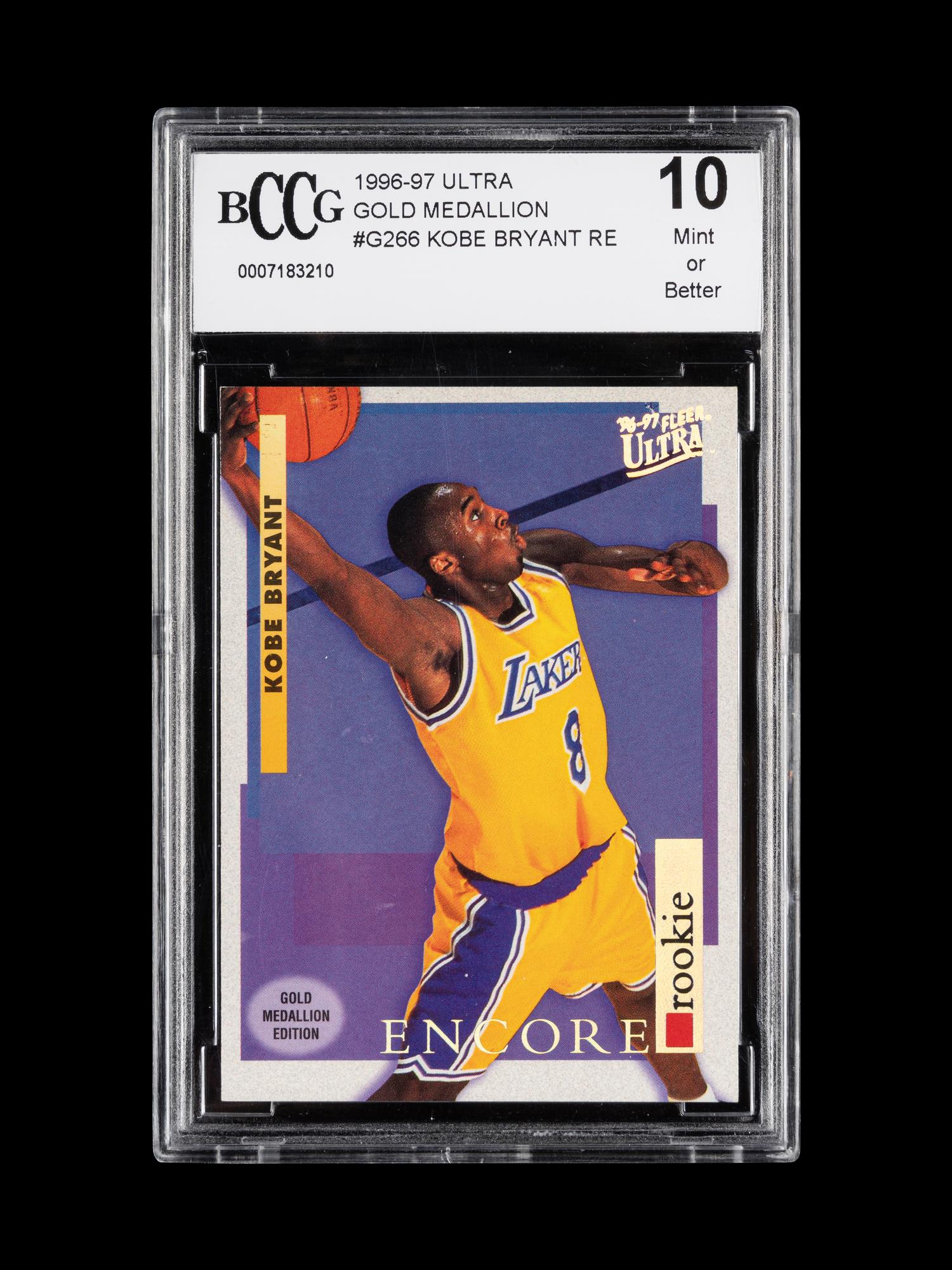 A Group of 1996-97 Fleer Ultra Kobe Bryant Rookie Basketball Cards,
