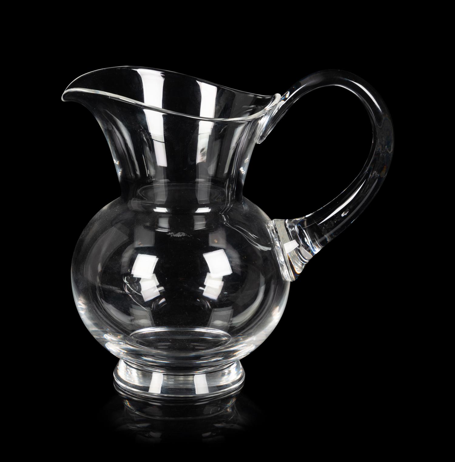 A Steuben Glass Pitcher