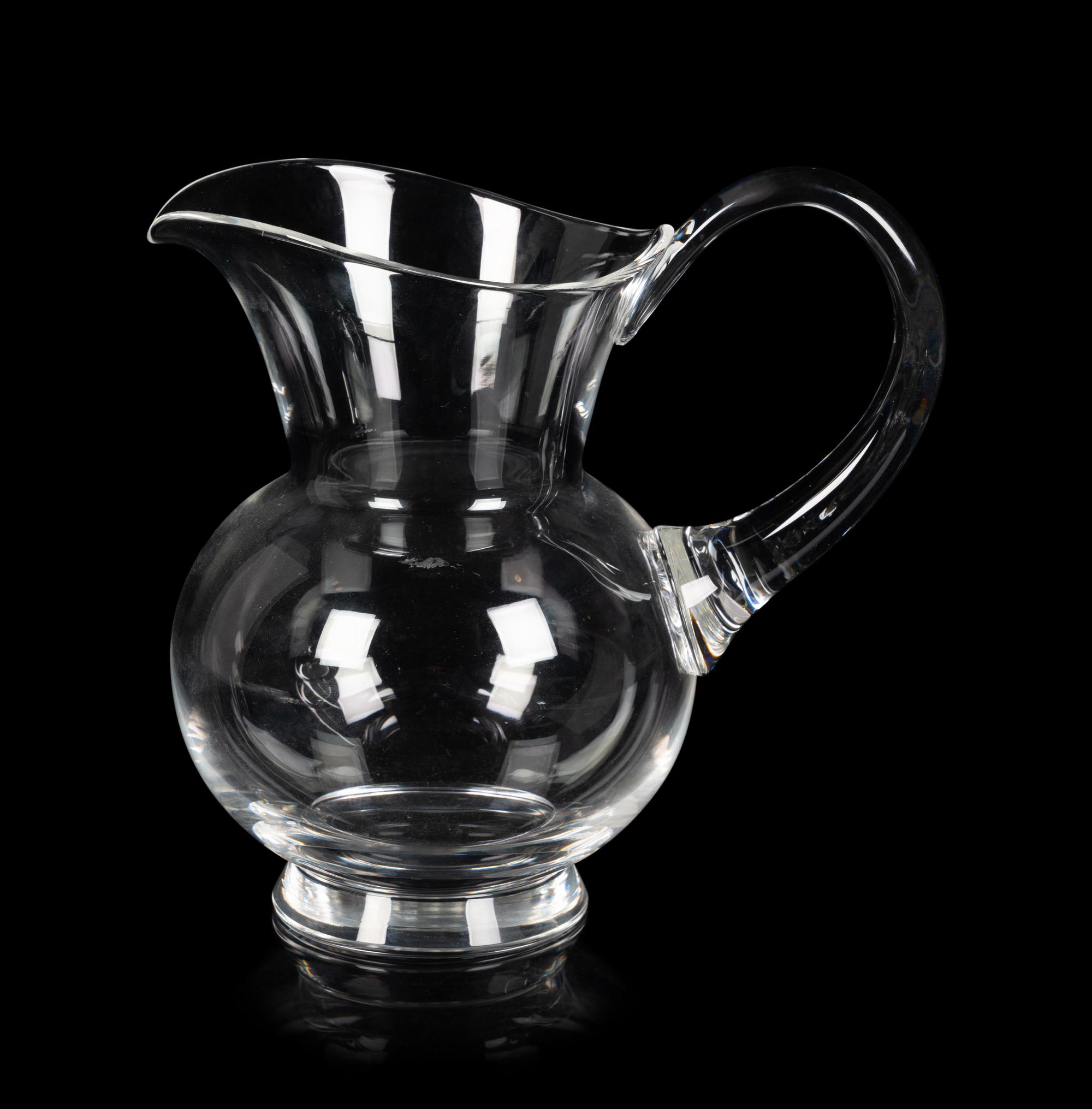 A Steuben Glass Pitcher