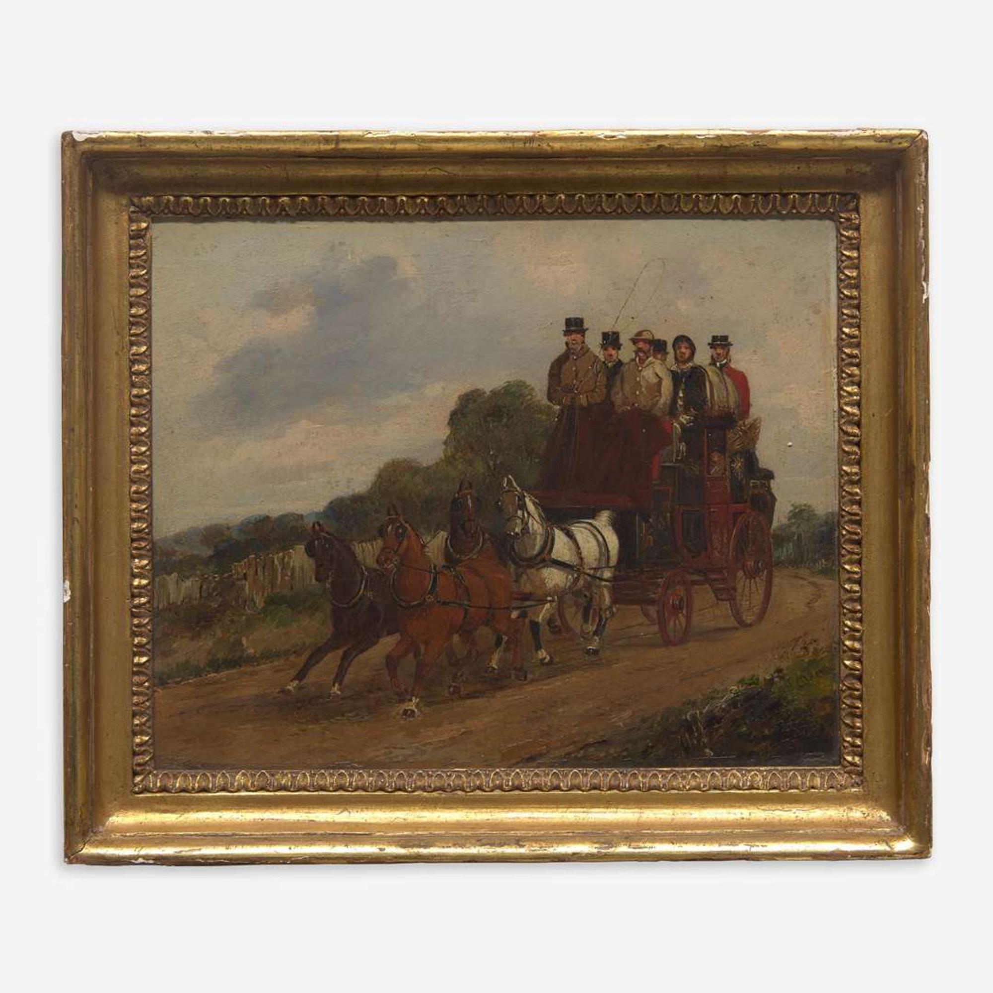 Henry Alken (British, 1785-1851) Coaching Scene