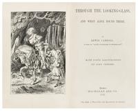 DODGSON, Charles Lutwidge ("Lewis Carroll") (1832-1898). Alice's Adventures in Wonderland. - Through the Looking-Glass. London: Macmill