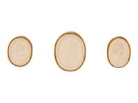 Twelve Framed Groups of Grand Tour Plaster Intaglios