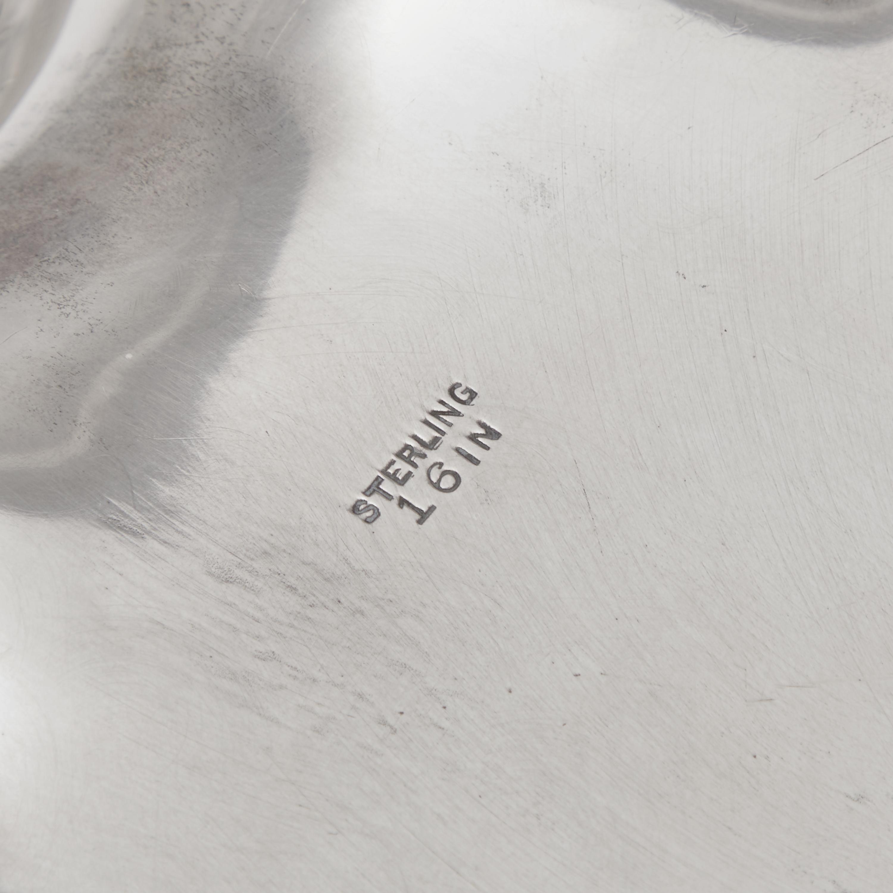 An American Silver Repousse Bowl