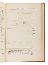 OGILBY, John (1600-1676), translator. NIEUHOFF, Jan (1640-1672). An Embassy from the East-India Company of the United Provinces, to the Grand Tartar Cham Emperour of China . London: John Macock, 1669.