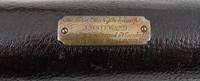 A J. H. Steward Lord Bury Leather-Cased Three-Draw Telescope — 406-66 Strand, & 55, Cornhill, London, Third Quarter 19th Century