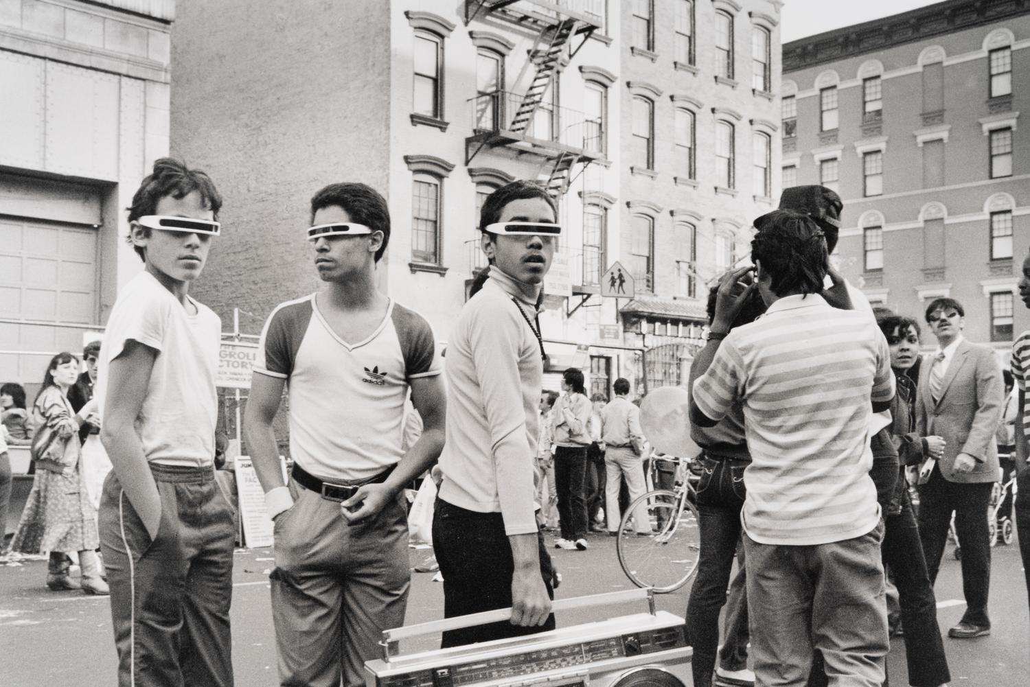 Morris Engel (1918-2005) Boys with Boombox, 14th Street, New York City, 1983