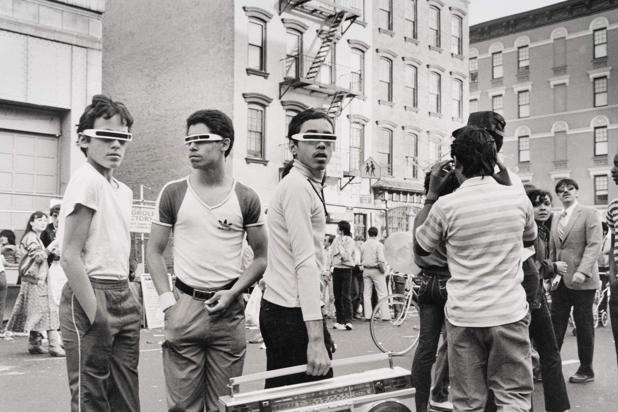 Morris Engel (1918-2005) Boys with Boombox, 14th Street, New York City, 1983