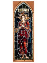 Caritas Stained Glass Window