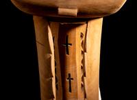 Two Ashanti Wood Stools
