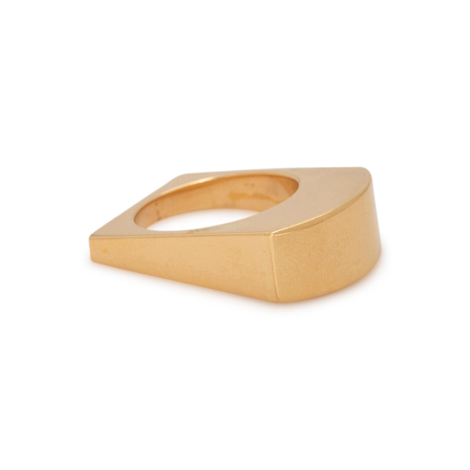 YELLOW GOLD RING