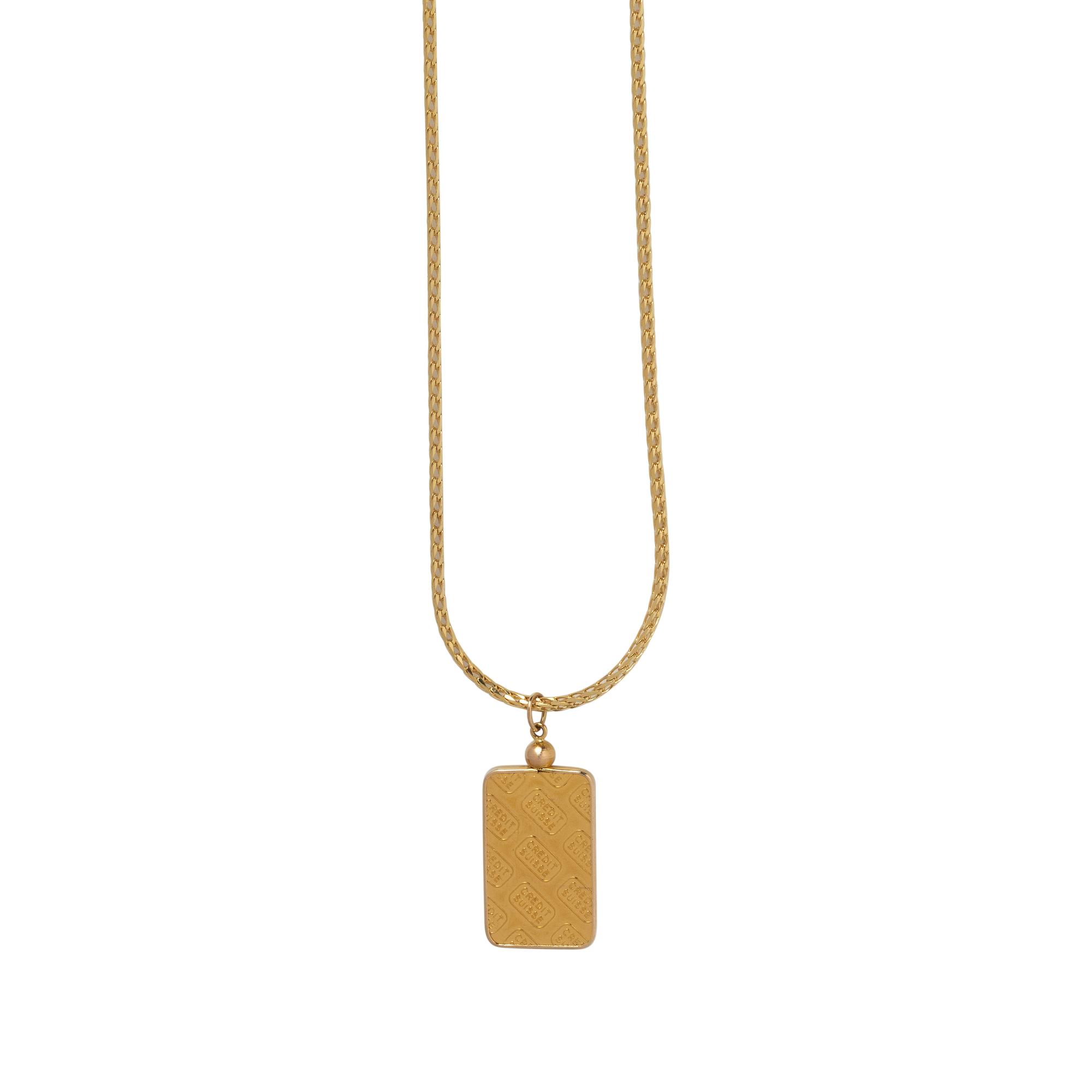 YELLOW GOLD PENDANT/NECKLACE