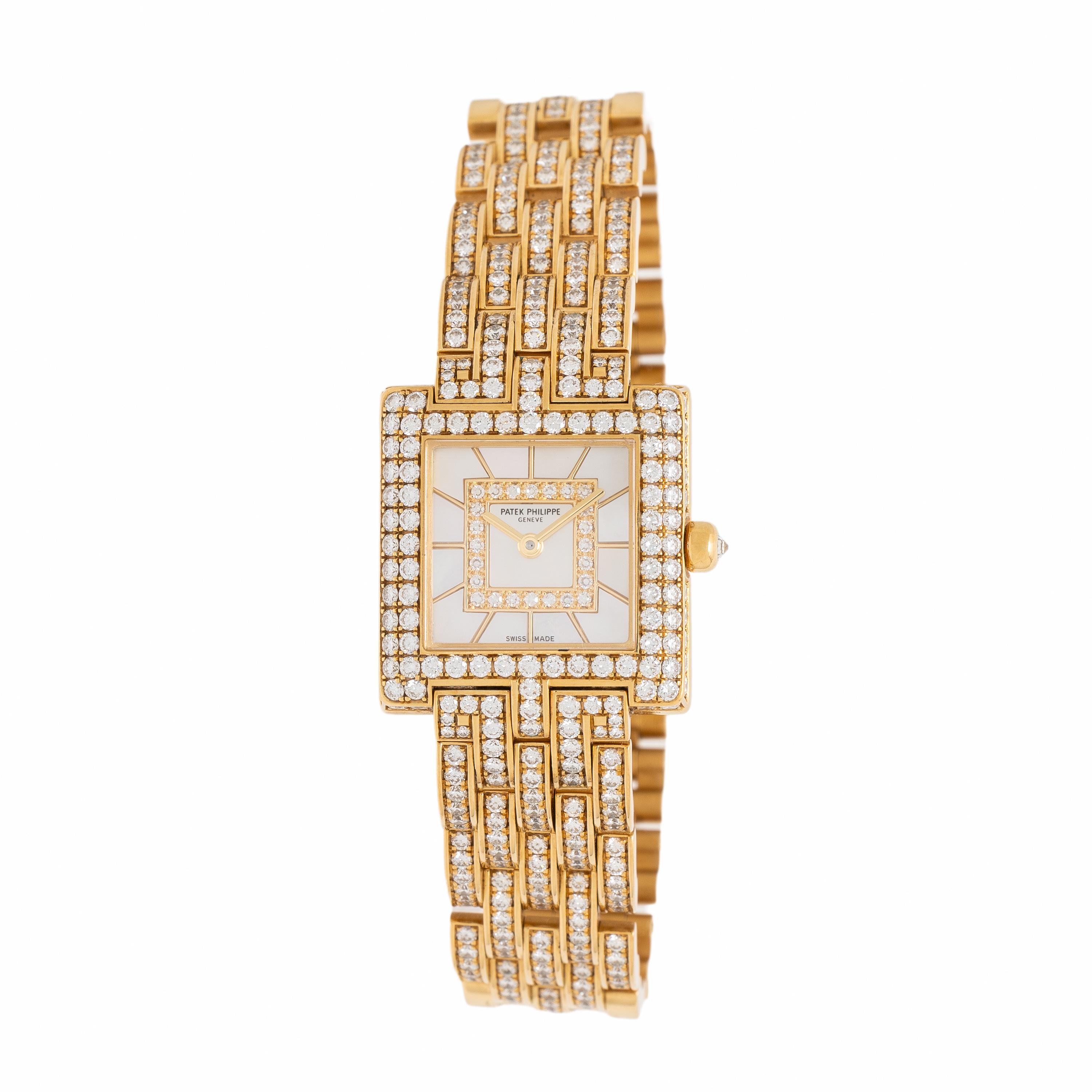Patek Philippe, Ref. 4874/1, 18K Yellow Gold and Diamond 'Gondolo' Watch
