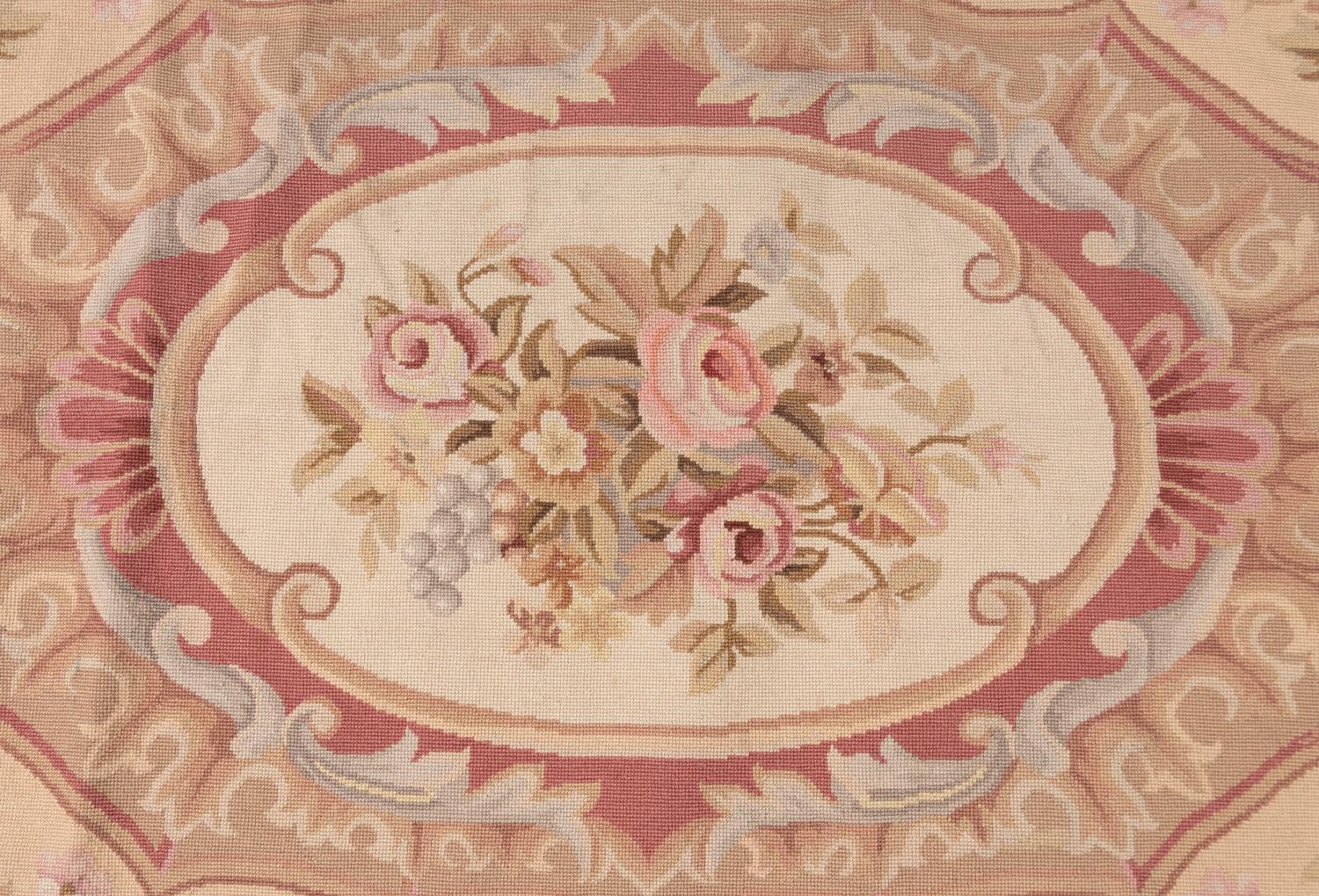 An Aubusson Style Needlepoint Rug