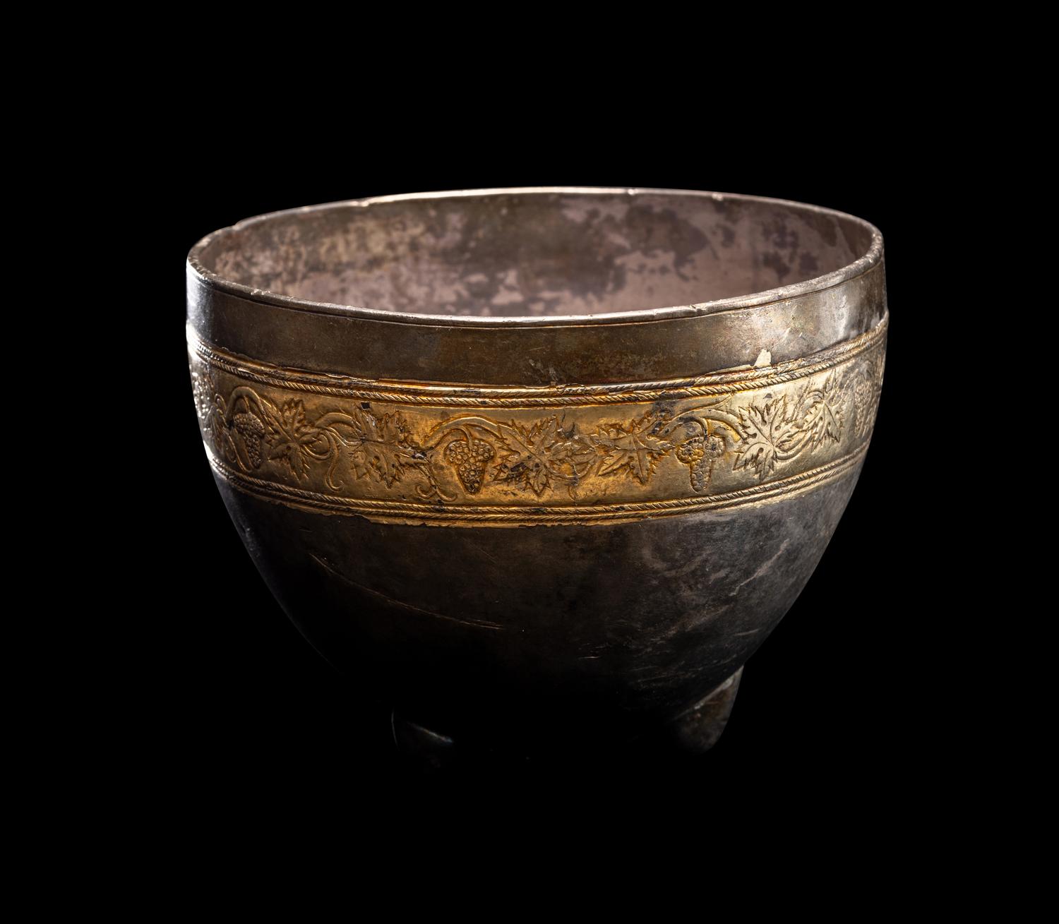 A Hellenistic Gilt-Silver Vessel
