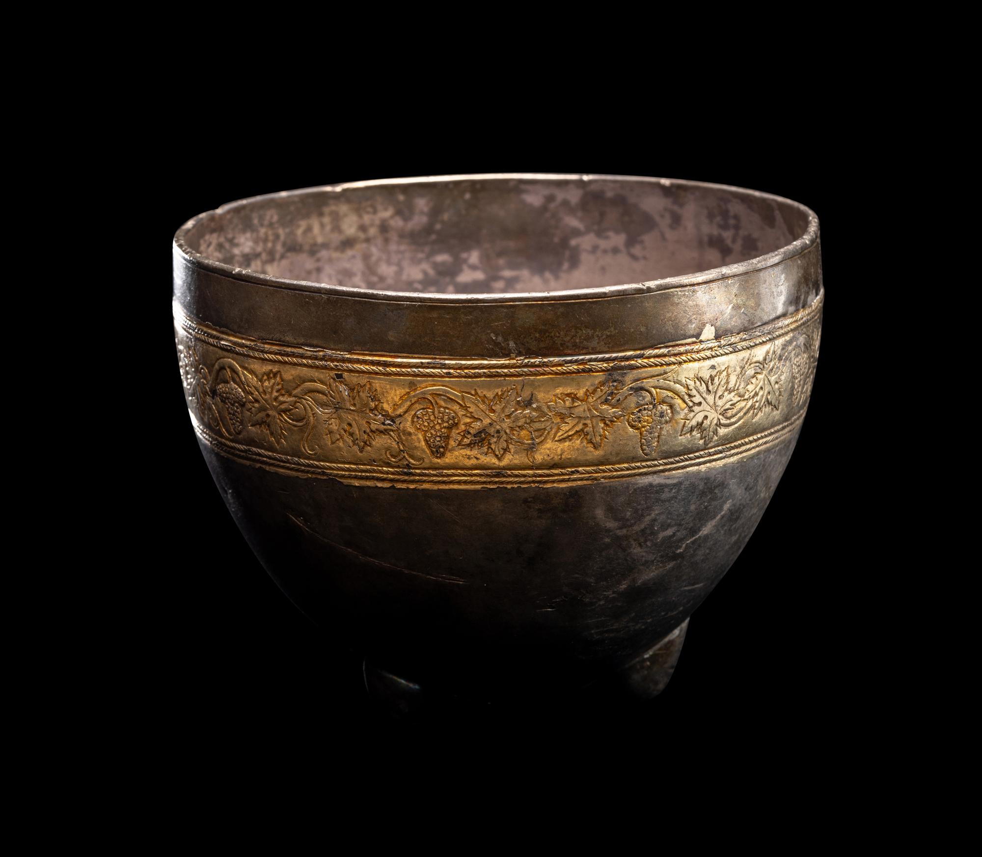 A Hellenistic Gilt-Silver Vessel