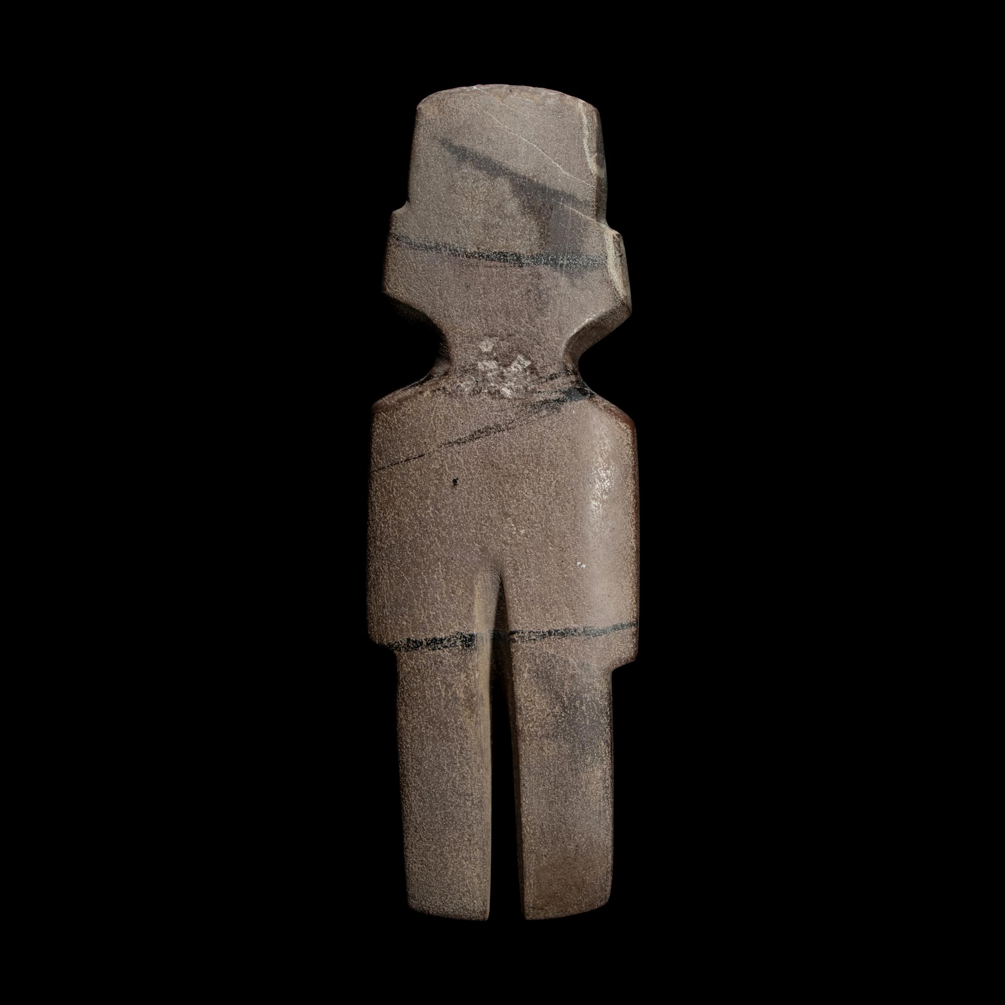A Mezcala Stone Standing Figure