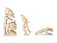 Greenlandic Inuit Carved Tupilaks
