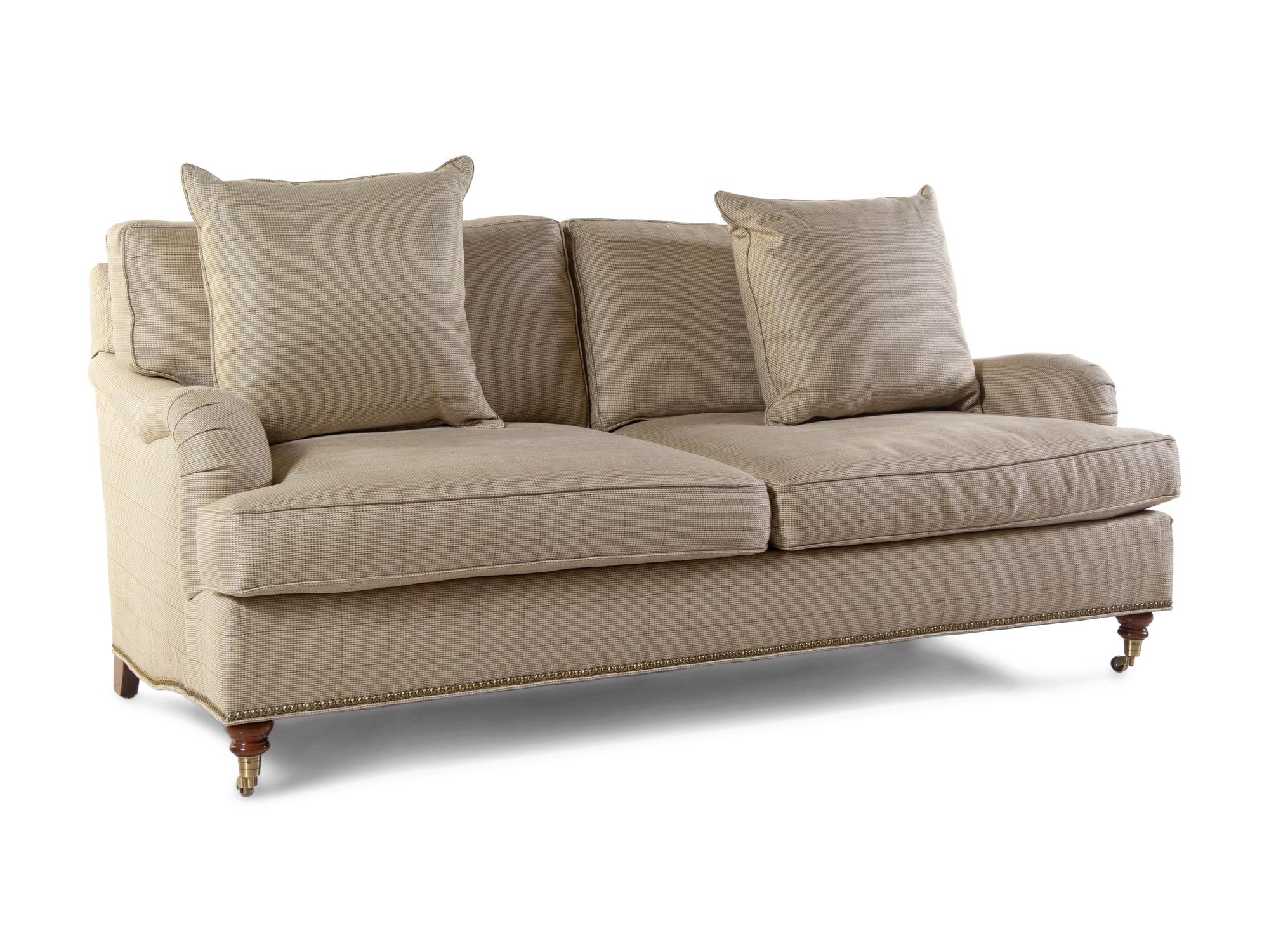 A Contemporary Upholstered Sofa