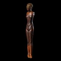 An Egyptian Wood Female Figure