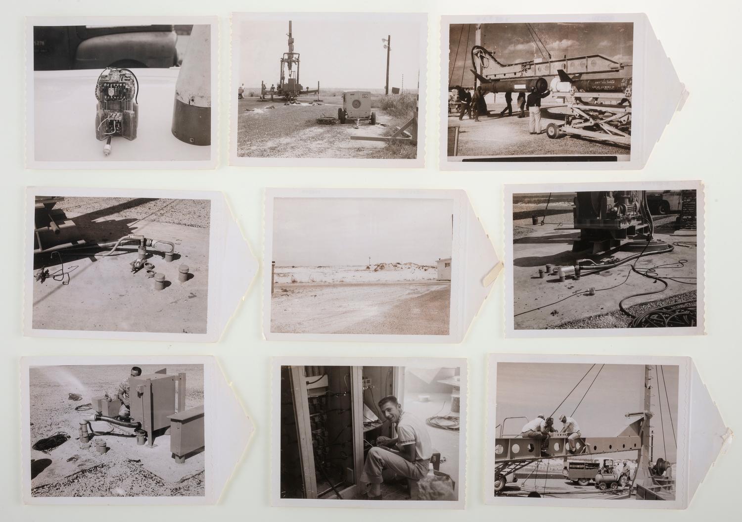[COLD WAR]. "Honest John" Missile Project photographs. N.p., [ca 1960s].