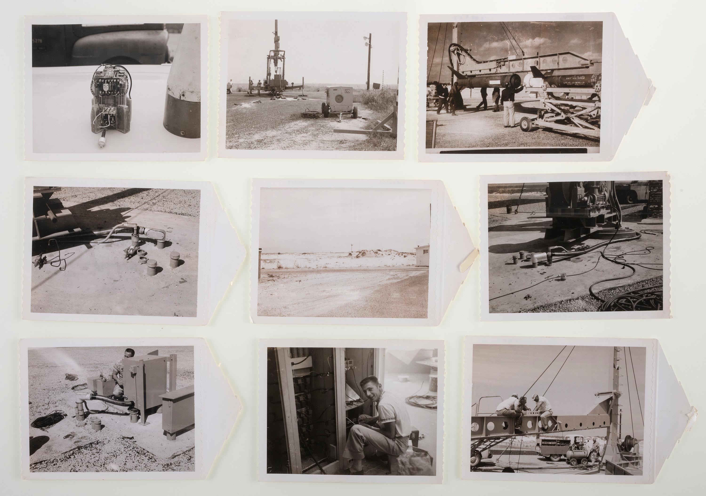 [COLD WAR]. "Honest John" Missile Project photographs. N.p., [ca 1960s].