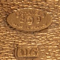 Chanel, Gripoix Pearl Cross Pendant Necklace