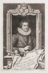 George Vertue, (English, 1683-1756), King Philip II, King of Spain after Titian, and James I, King of Great Britain after Paul van Some