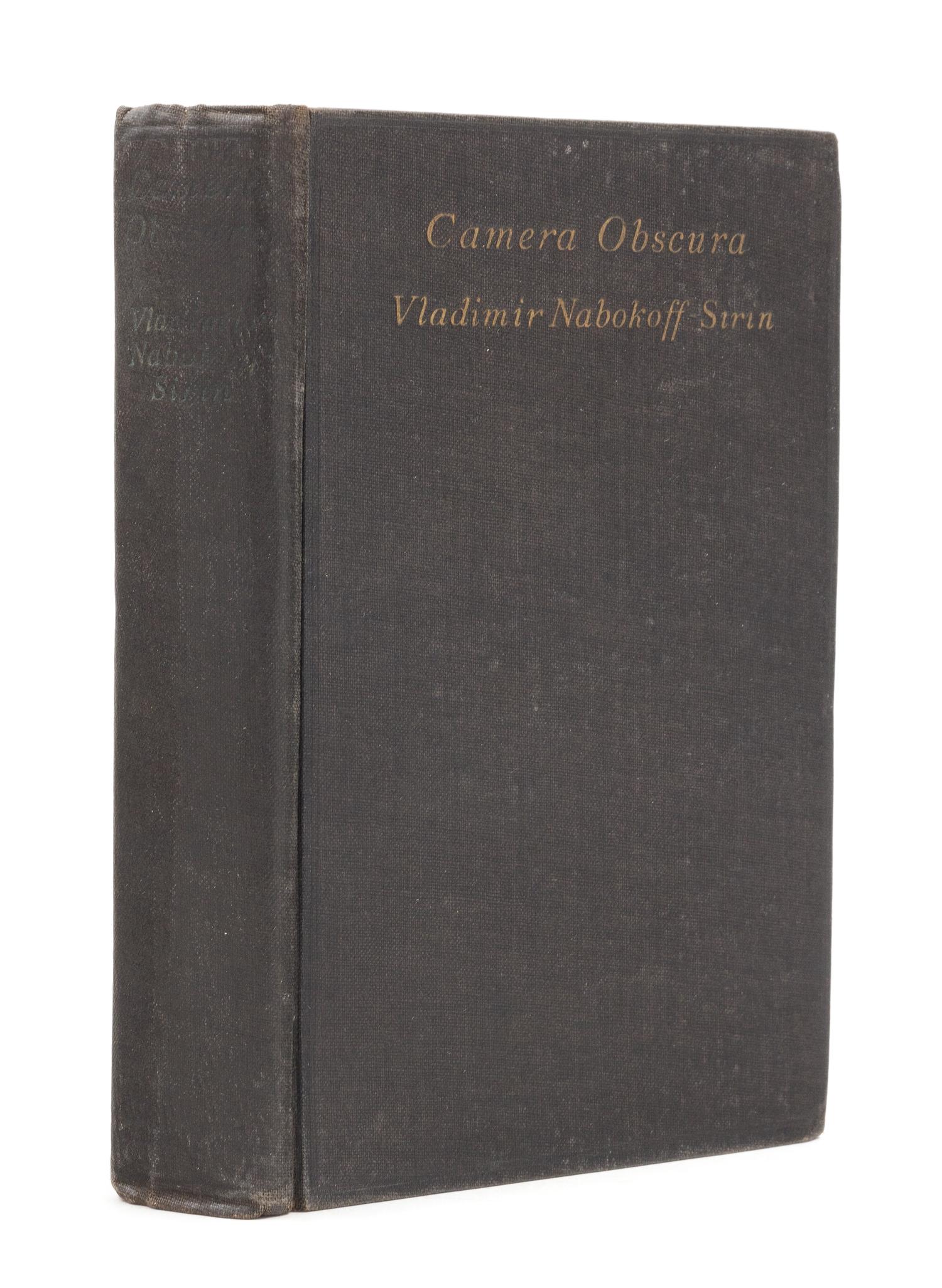 NABOKOV, Vladimir (1899-1977). Camera Obscura. London: John Long, [1936]. FIRST ENGLISH EDITION, VERY RARE.