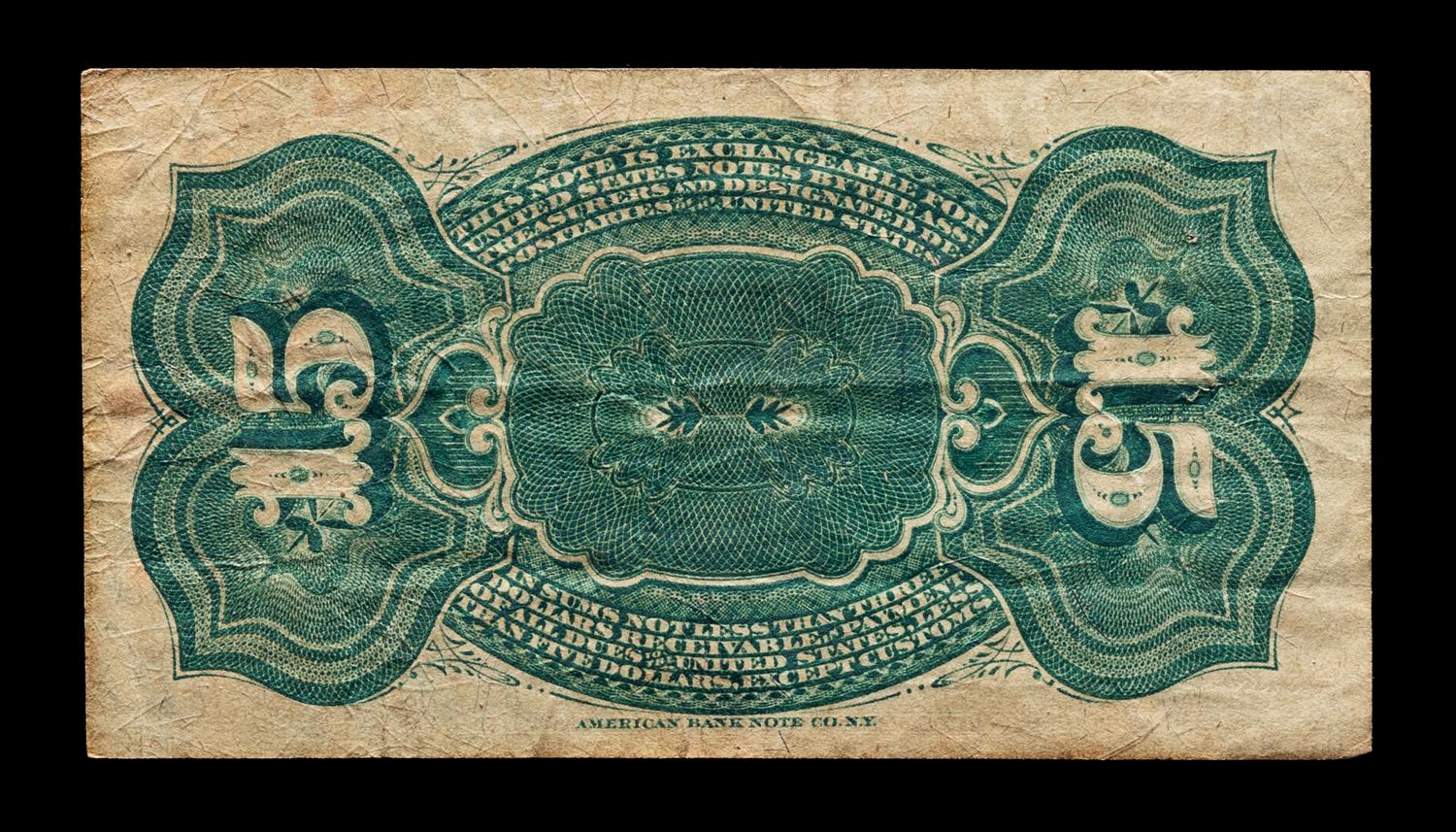 A Series 1863 United States Fractional 15c Note — FR. 1267