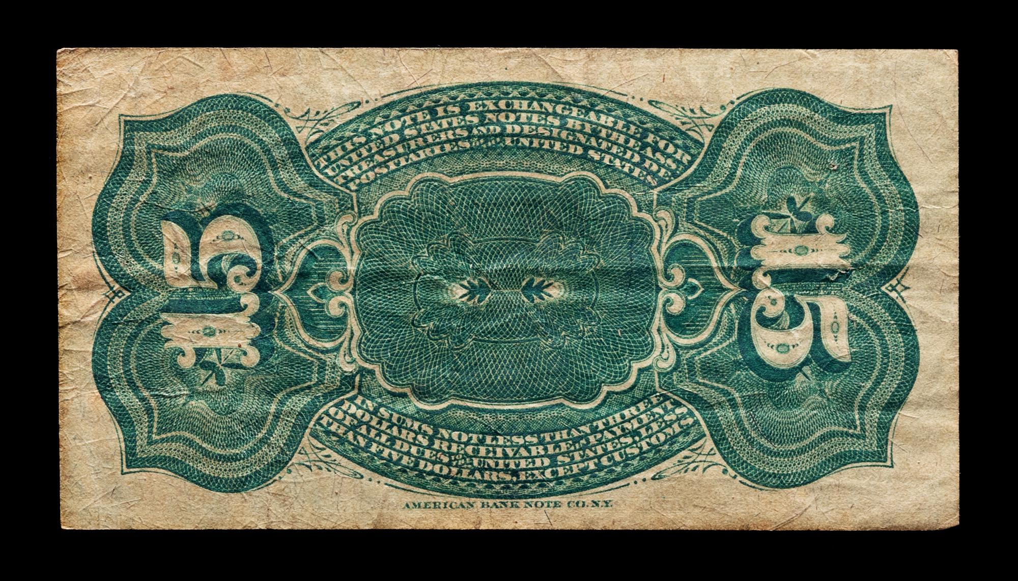 A Series 1863 United States Fractional 15c Note — FR. 1267