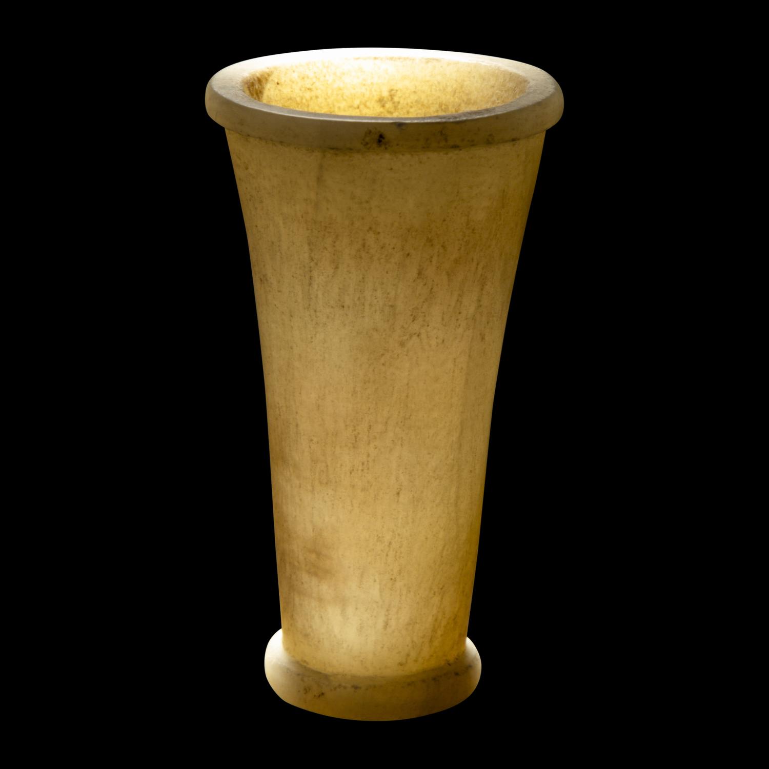 An Egyptian Alabaster Kohl Jar