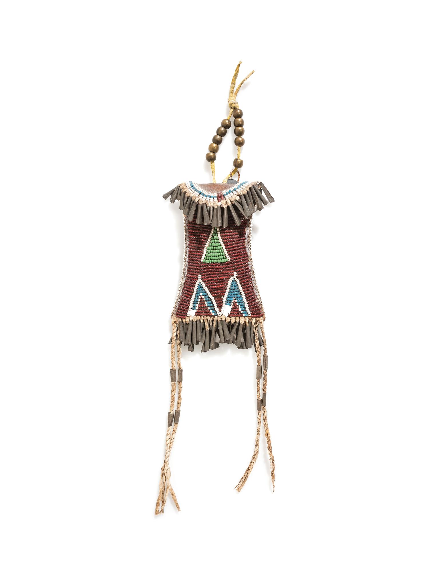 Kiowa Beaded Strike-a-Light Bag