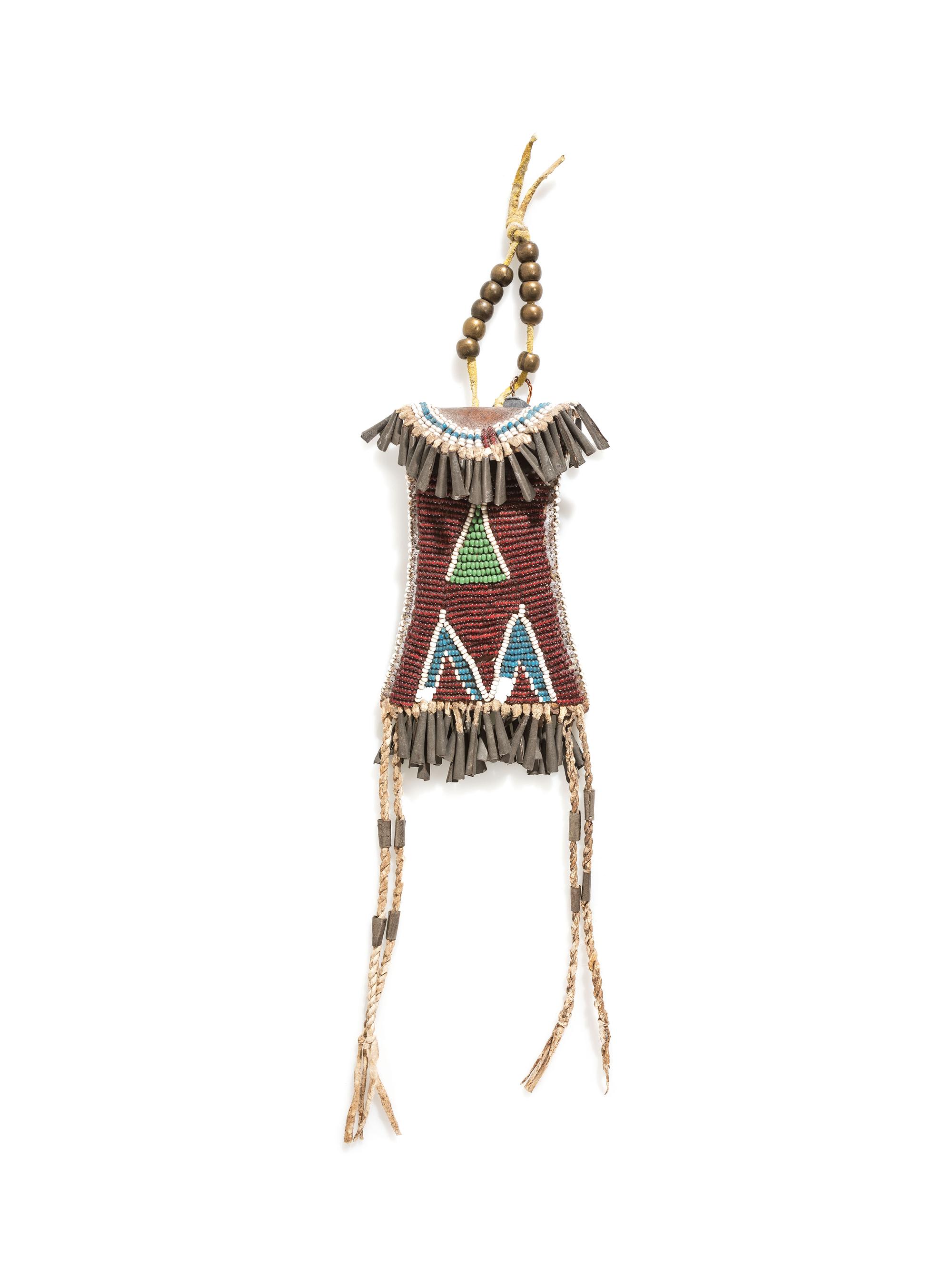 Kiowa Beaded Strike-a-Light Bag