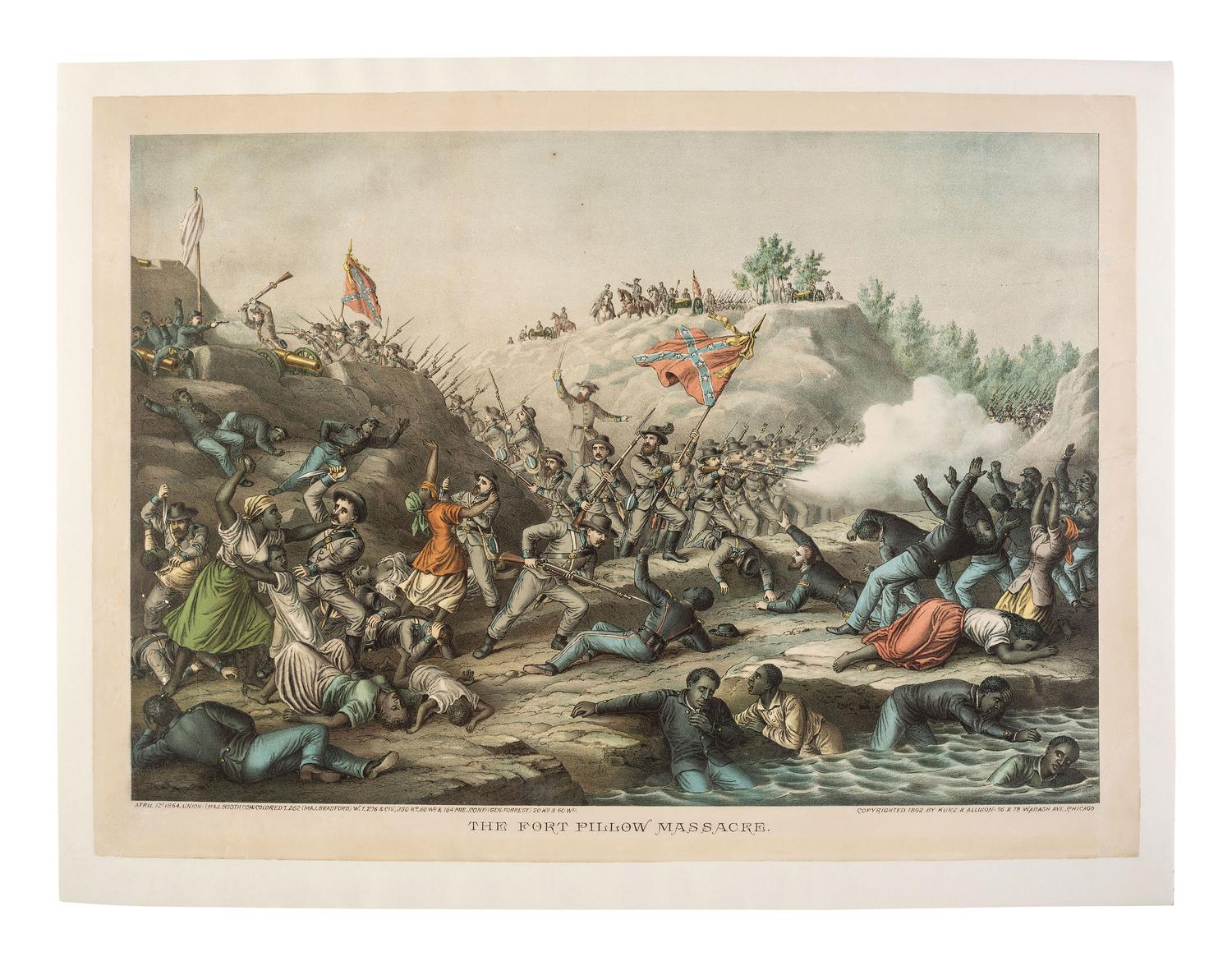 [CIVIL WAR]. A group of engravings presenting scenes and subjects mostly related to enslavement and the Civil War.