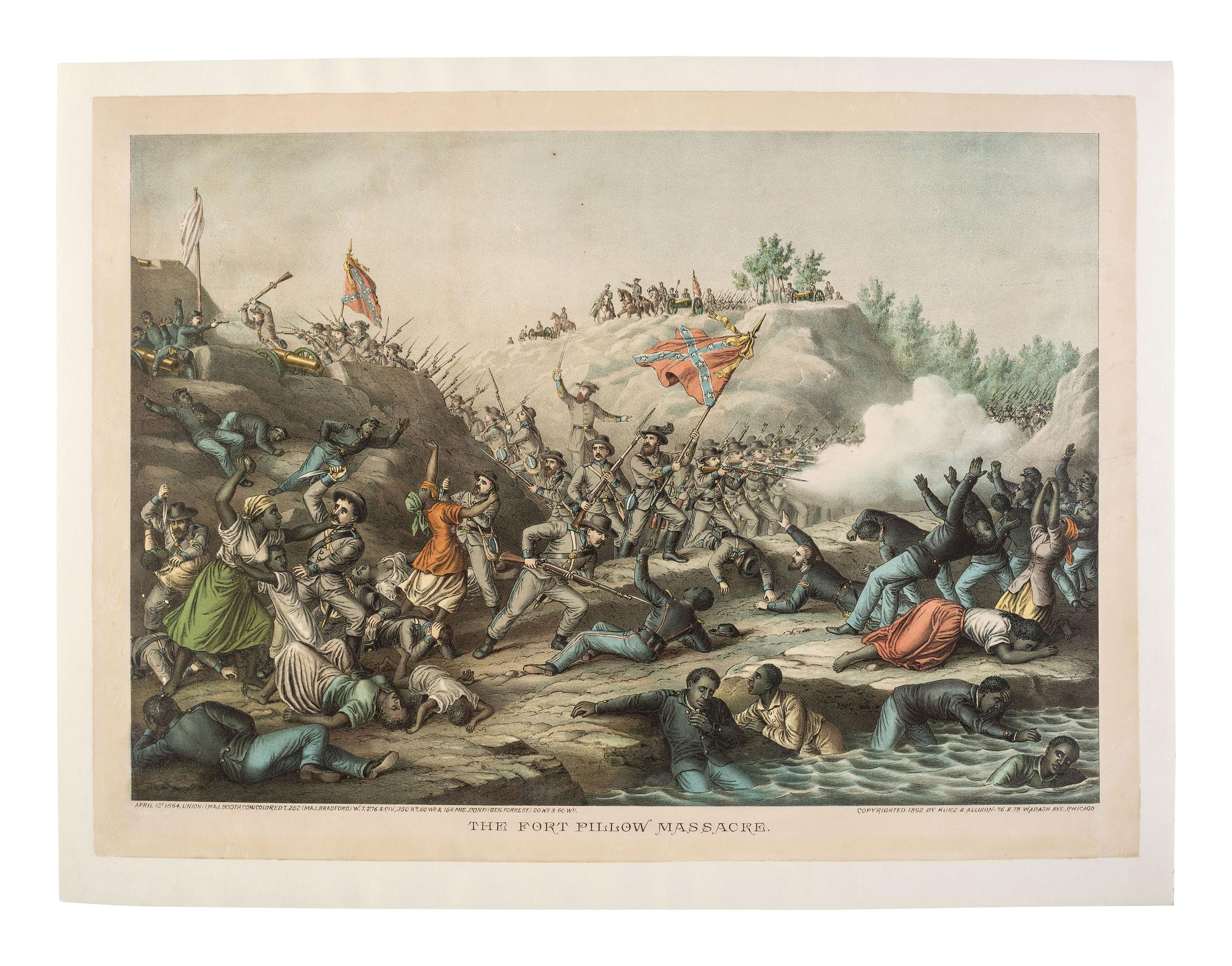 [CIVIL WAR]. A group of engravings presenting scenes and subjects mostly related to enslavement and the Civil War.